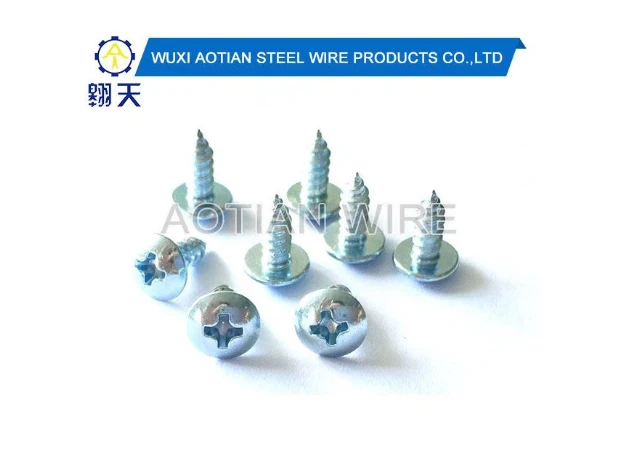 Vaflinės galvutės savisriegis varžtas.